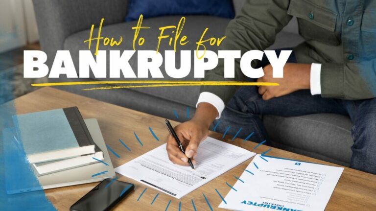 An image of how to file Bankruptcy